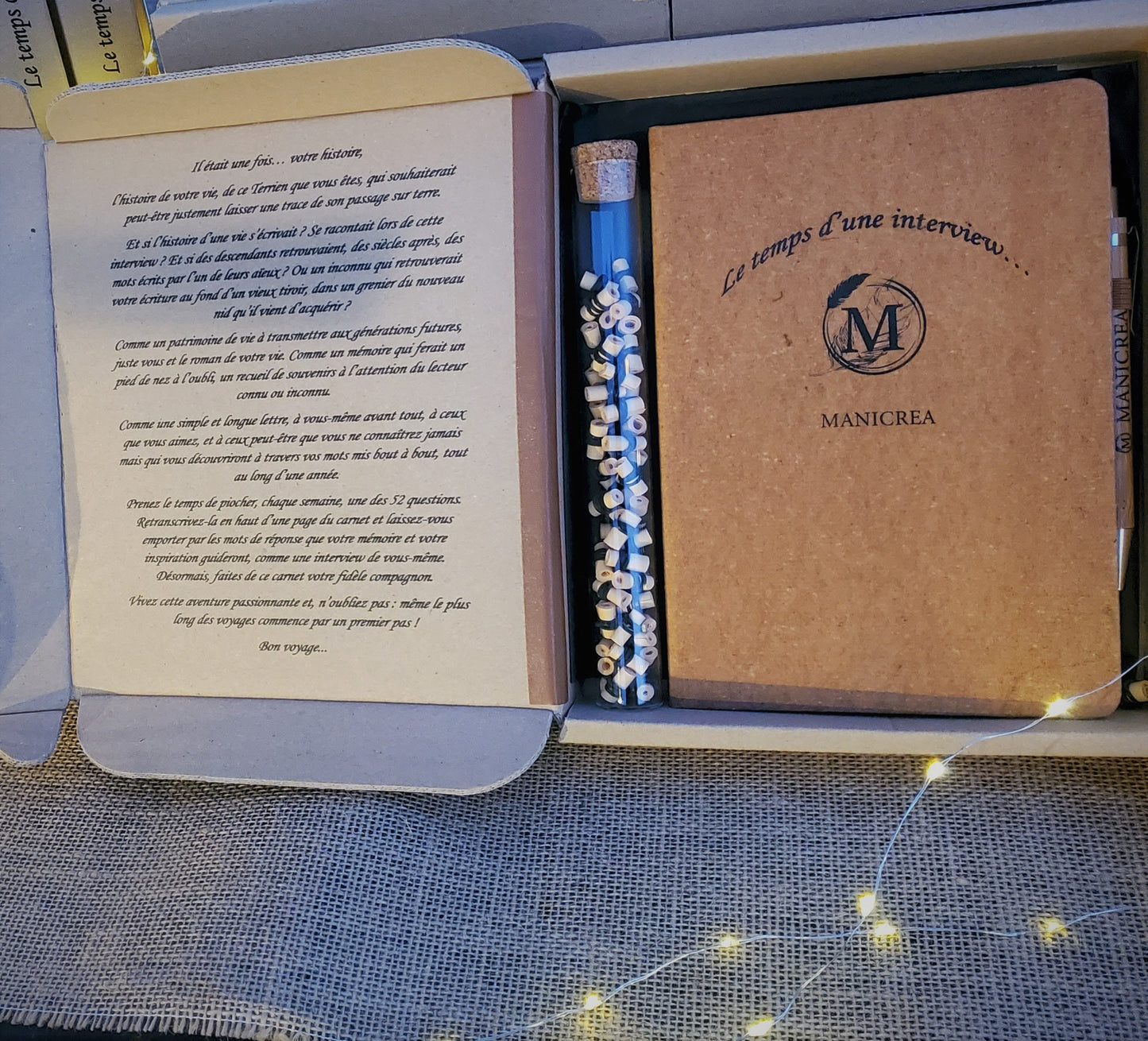 Coffret "Le temps d'une interview"